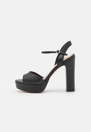 Sandali con tacco - black