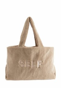 Self. BORG SHOPPER - REGULAR FIT - Kandekott - mink brown