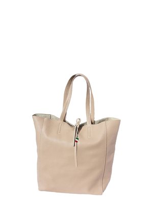 DrachenLeder Shopping Bag - braun beige