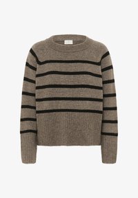 Sélectionné, morel melange black stripe