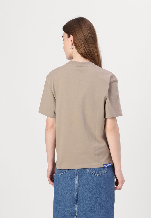 K LOGO - Basic T-shirt - desert taupe3
