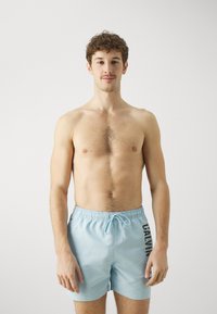 Calvin Klein Swimwear MEDIUM DRAWSTRING - Plaukimo šortai - powder aqua