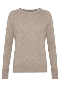 pure cashmere CLASSIC CREW NECK  - Pulóver - beige