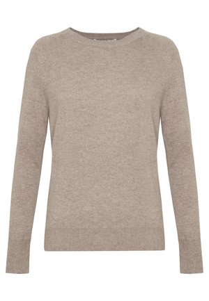 pure cashmere CLASSIC CREW NECK  - Pulover - beige