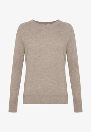 pure cashmere CLASSIC CREW NECK  - Strickpullover - beige