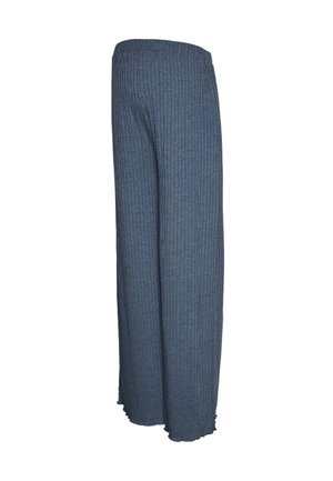 MAMALICIOUS MLSADIE WIDE JRS PANTS HW - Wide leg - bering sea detail:melange