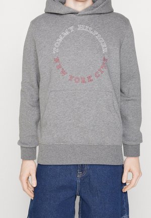 Kapuzenpullover - mottled grey