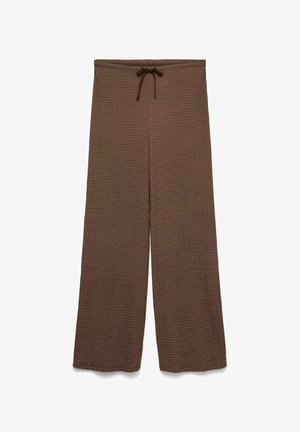 Vero Moda, HOSE MIT WEITEM BEINSCHNITT VMLINA MITTLERE TAILLE HOSE - Pantalon classique - cocoa brown