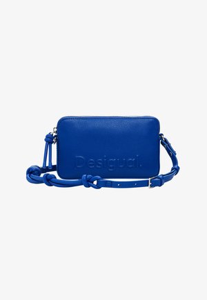 SMALL LOGO - Cross body bag - blue
