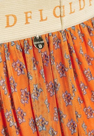 A-snit nederdel - orange