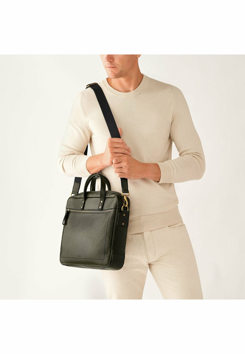 Fossil HASKELL Taška na laptop green/zelená Zalando.cz