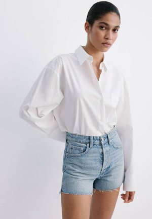 Mango ADULT - Shorts vaqueros - blue