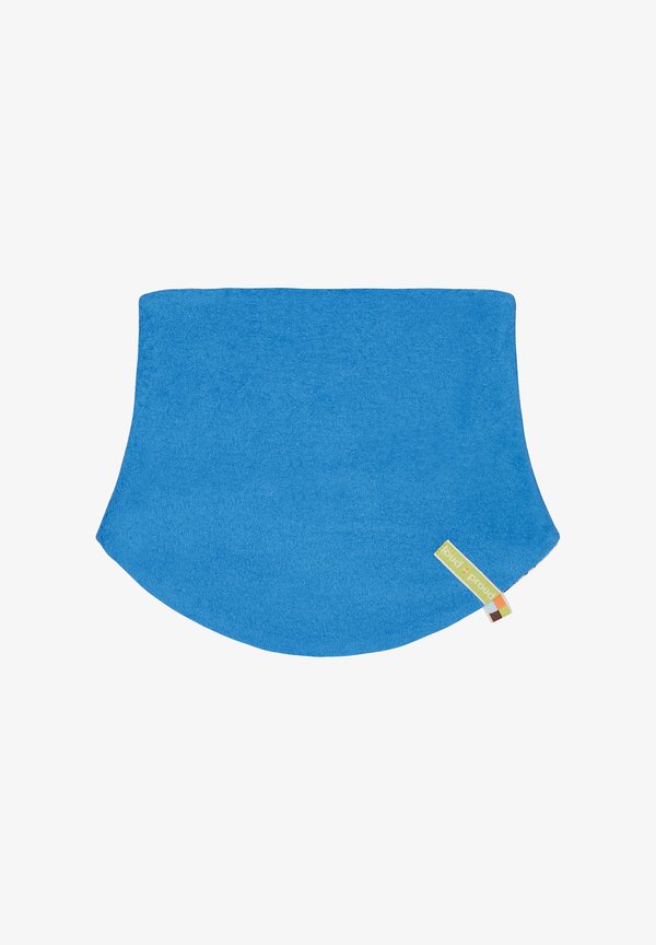 WENDE-SCHLAUCHSCHAL AUS BAUMWOLL-FLEECE - Schlauchschal - azur