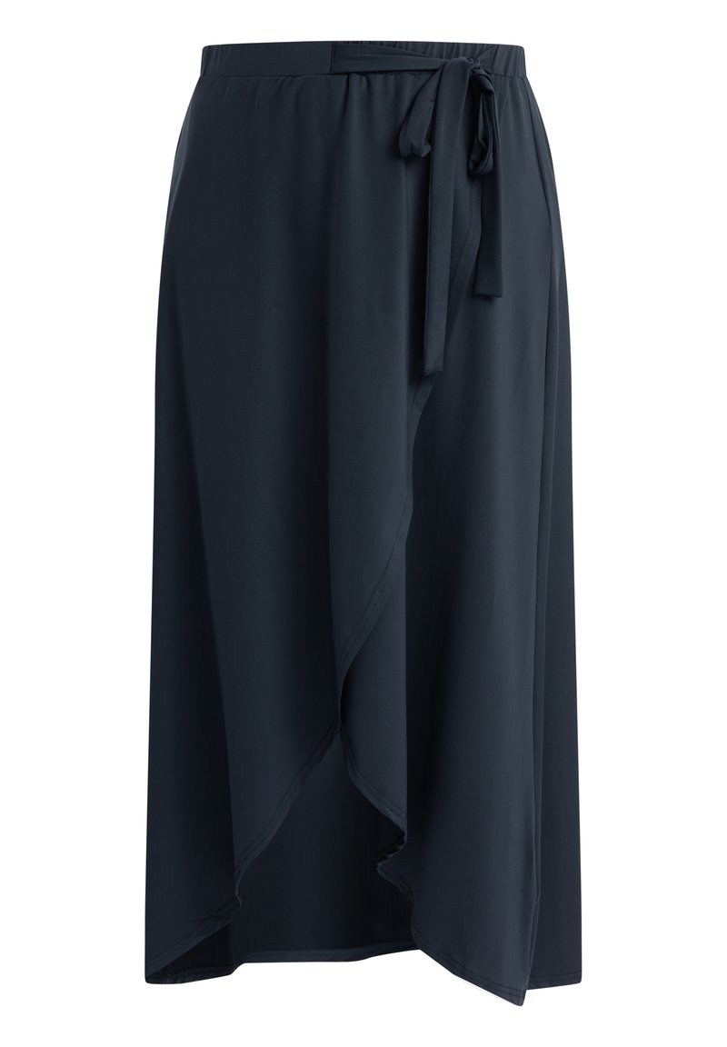 Damen Jeansröcke | DreiMaster Wickelrock marine/blau - OP11869 Damen Jeansröcke | DreiMaster Wickelrock marine/blau - OP11869
