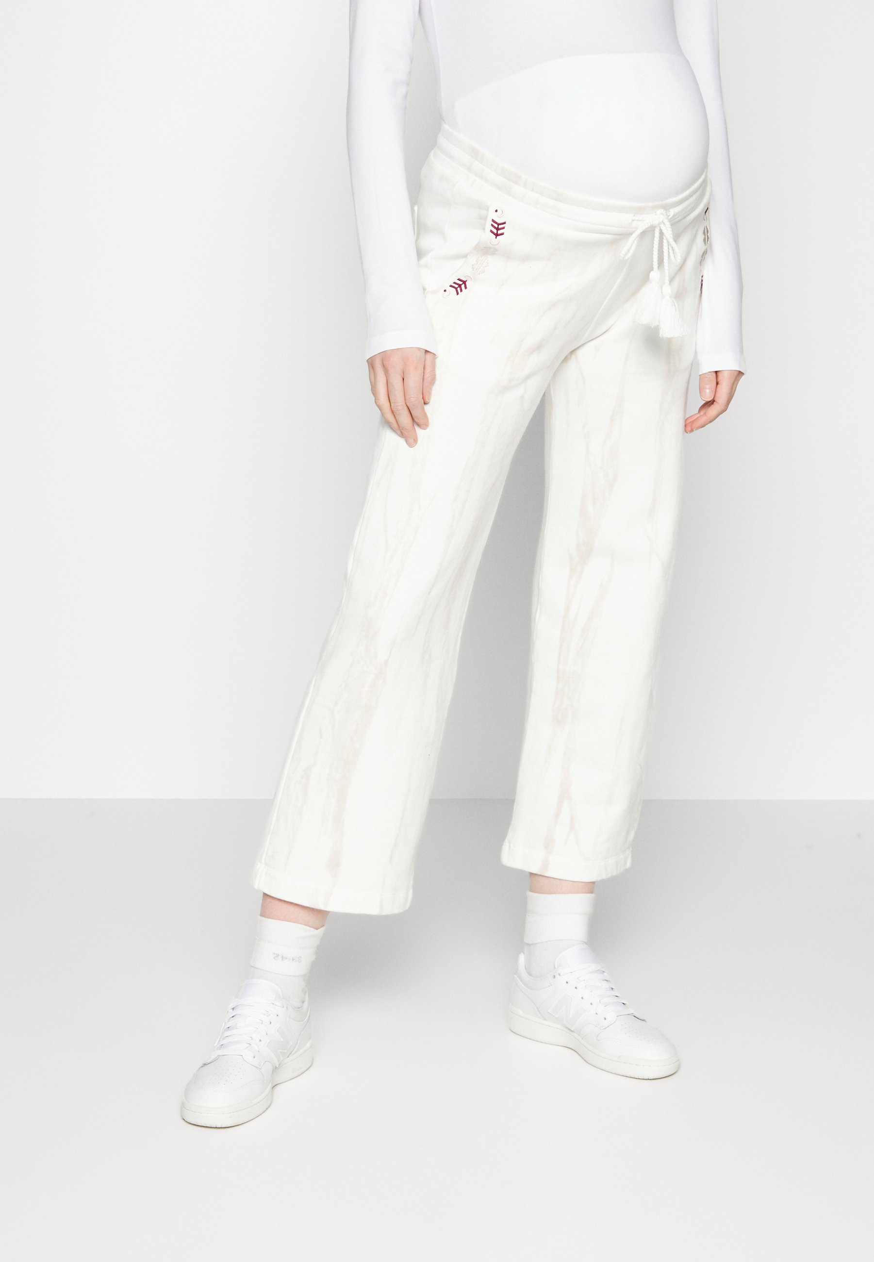 Mara Mea WINTERSTORM - Pantalones deportivos - beige tie dye/beige -  Zalando.es