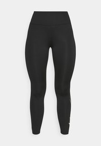 RUN 7/8 - Leggings - black/white