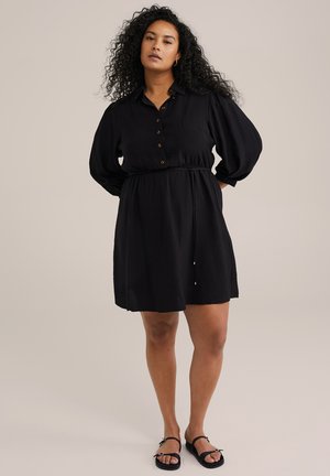 CURVE - Shirt dress - black