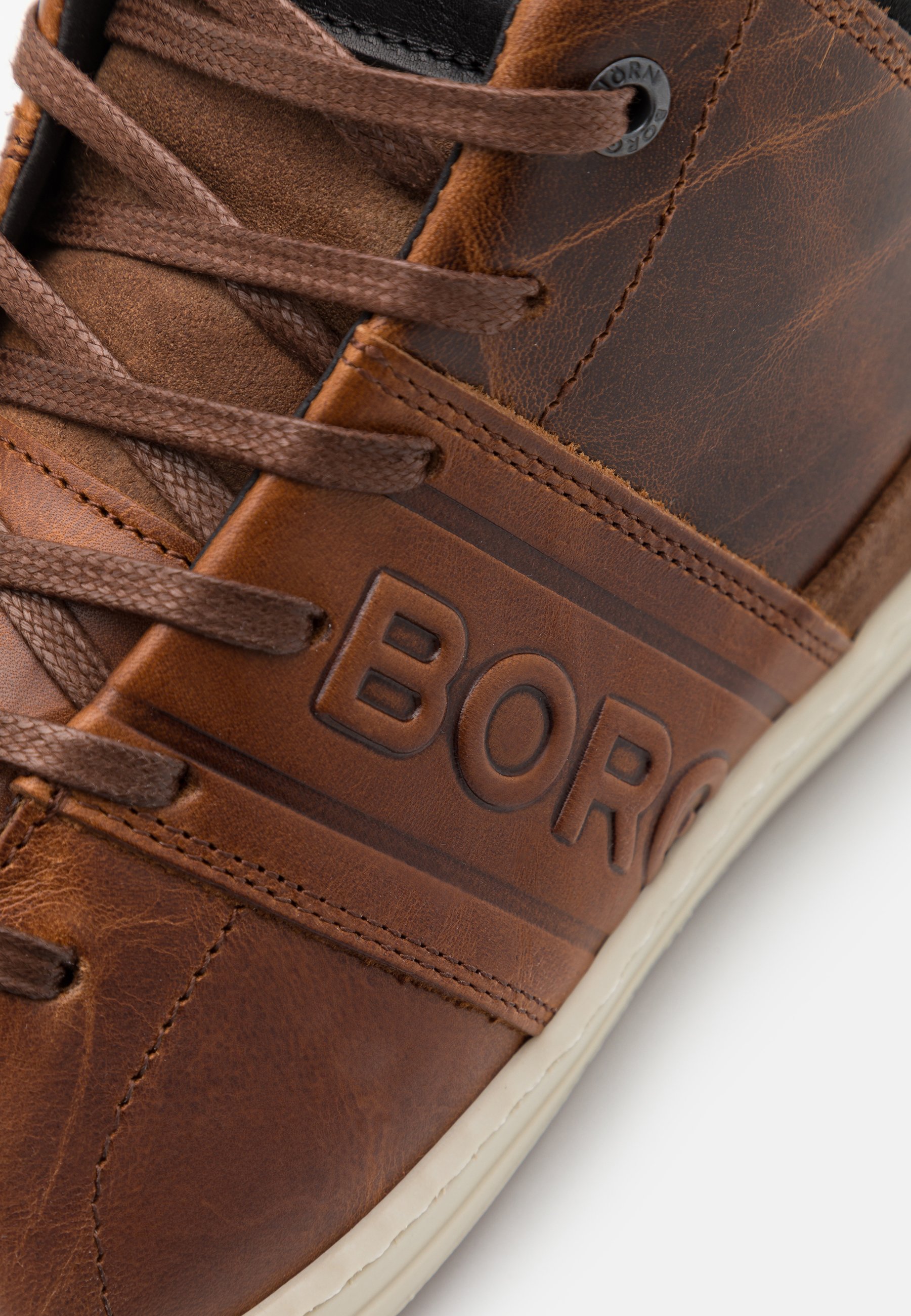 Björn Borg CURD MID - Sneakers hoog - tan - Zalando.nl