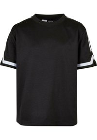 Urban Classics - OVERSIZED STRIPES - Basic T-shirt - black Thumbnail Image 1