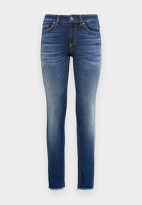 ONLBLUSH MID ANKLE  - Vaqueros pitillo - dark blue denim