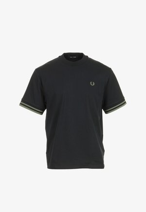 Fred Perry, BOLD TIPPED - Camiseta básica - black