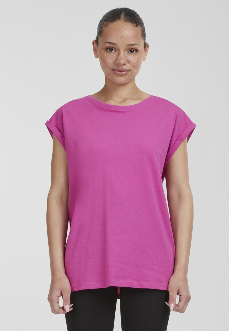 Urban Classics EXTENDED SHOULDER - Basic póló - brightviolet