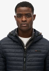 Superdry & Co HOODED FUJI LITE - Vinterjakker - eclipse navy
