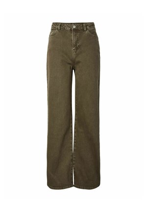 Pieces, WIDE FIT JEANS PCSELMA - Wide Leg - kalamata