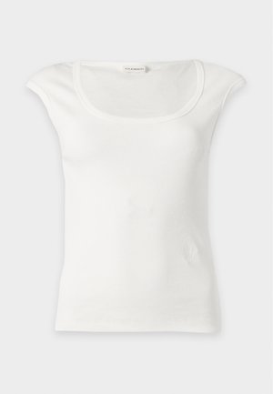 CLOSED, CAP SLEEVE - Βασικό μπλουζάκι - ivory