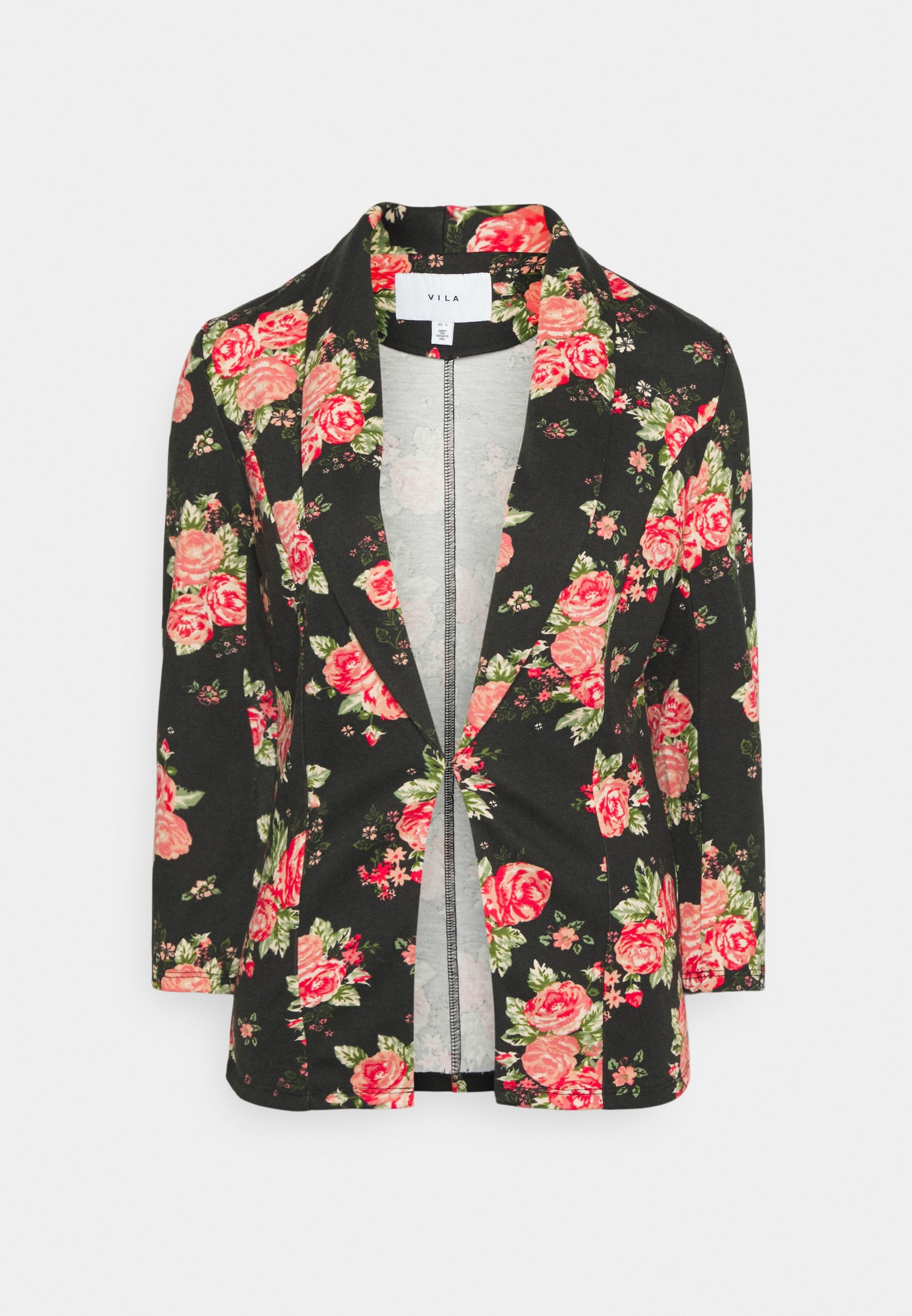Vila Tall - 3/4 Sleeved Blazer - Women - Black - Size XS