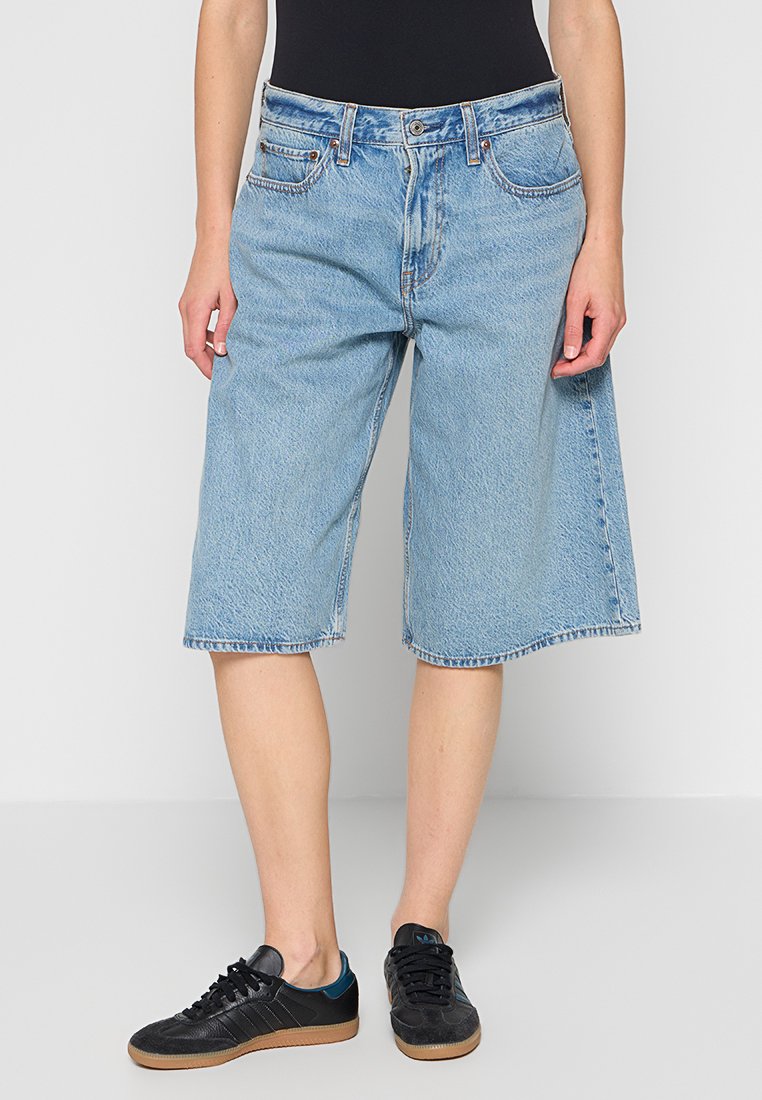 Abercrombie & Fitch Jeansshort lichtblauw Abercrombie & Fitch Jeansshort lichtblauw