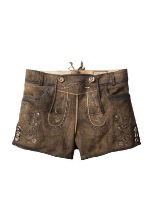 ROSY - Lederhose - braun