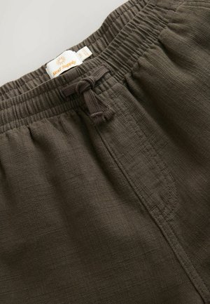 Next REGULAR FIT - TEXTURED ELASTICATED WAIST  - Broek - brown