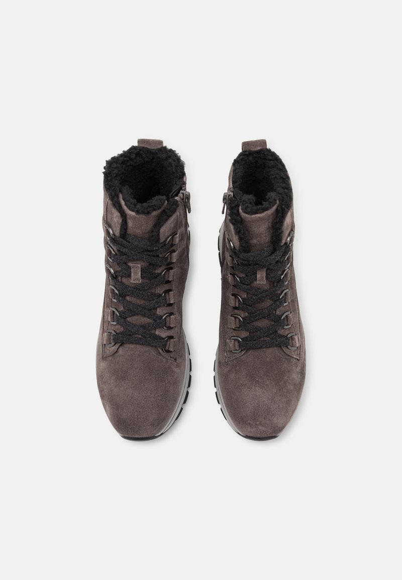 Chaussures à Lacets Gabor Femme - Cuir Nubuck - Semelle Antidérapante - Taille 37.5