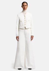 7 for all mankind WIDE  WILLOW  - Flared Jeans - white