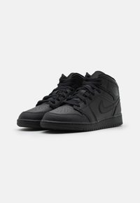 Jordan AIR 1 MID UNISEX - Basketsko - black