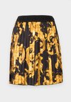 Πλισέ φούστα - black/gold-coloured