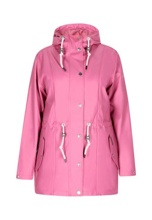 Schmuddelwedda, SCHMUDDELWEDDA PLUS SIZE REGENMANTEL - Parka - waldbeere