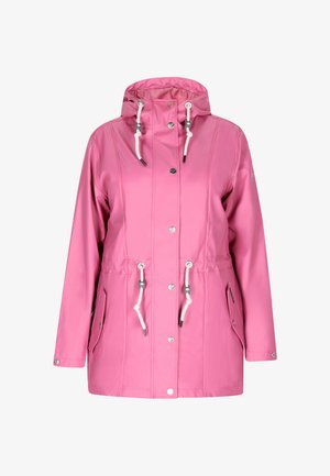 Schmuddelwedda, SCHMUDDELWEDDA PLUS SIZE REGENMANTEL - Parka - waldbeere