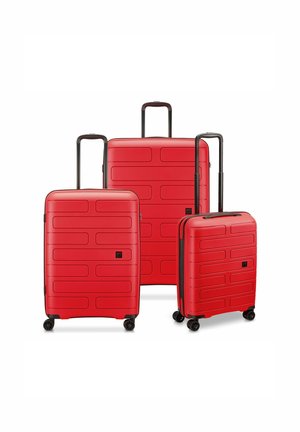 SET - Luggage set - brick red