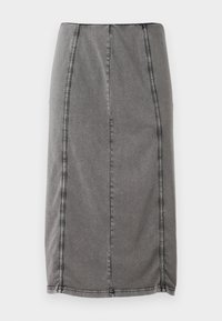 ALLEGRA - Gonna a tubino - dirty denim