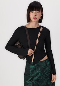 YAS YASFLEMA SKIRT - Minijupe - black