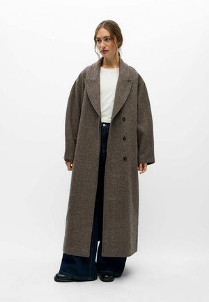 Object, Manteau classique - chocolate plum