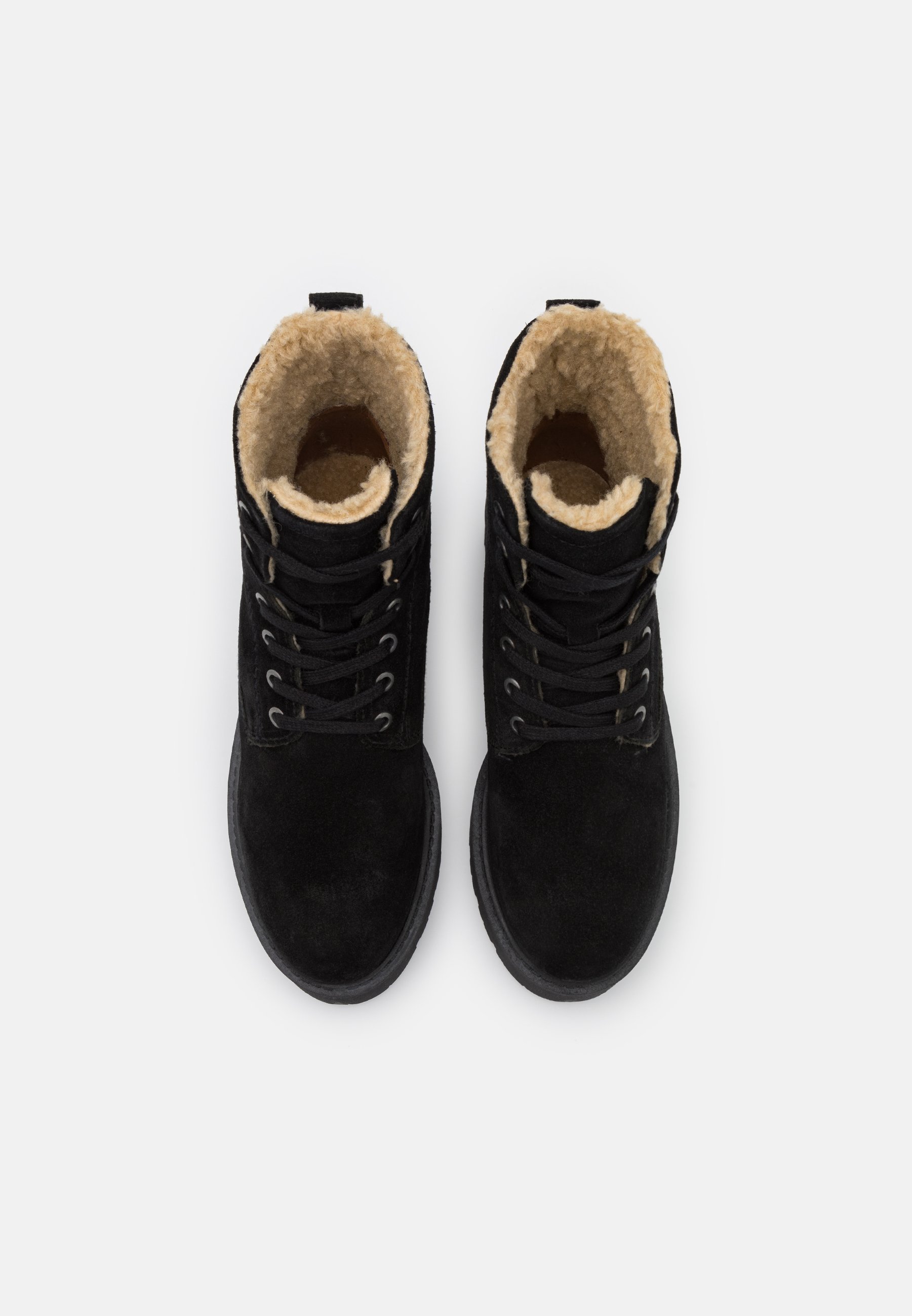 Anna Field LEATHER - Botas para la nieve - black/negro - Zalando.es