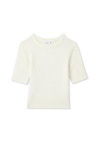 T-shirt basic - bianco lana