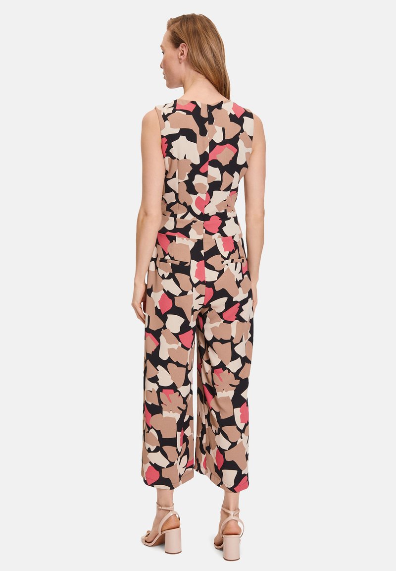 Damen Kleider | Betty & Co MIT BLUMENPRINT Jumpsuit camel cream/braun - CE79925 Damen Kleider | Betty & Co MIT BLUMENPRINT Jumpsuit camel cream/braun - CE79925
