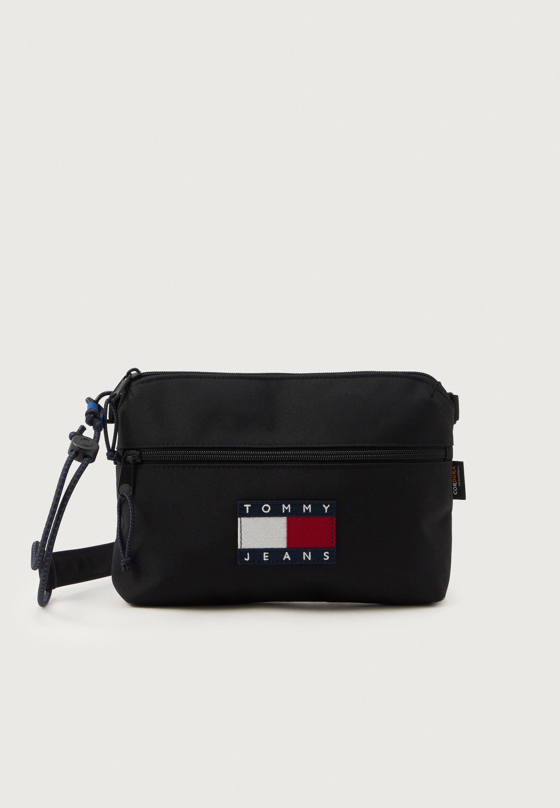 Tommy Jeans ARCHIVE LOGO SACOCHE BAG - Cross body bag - black 
