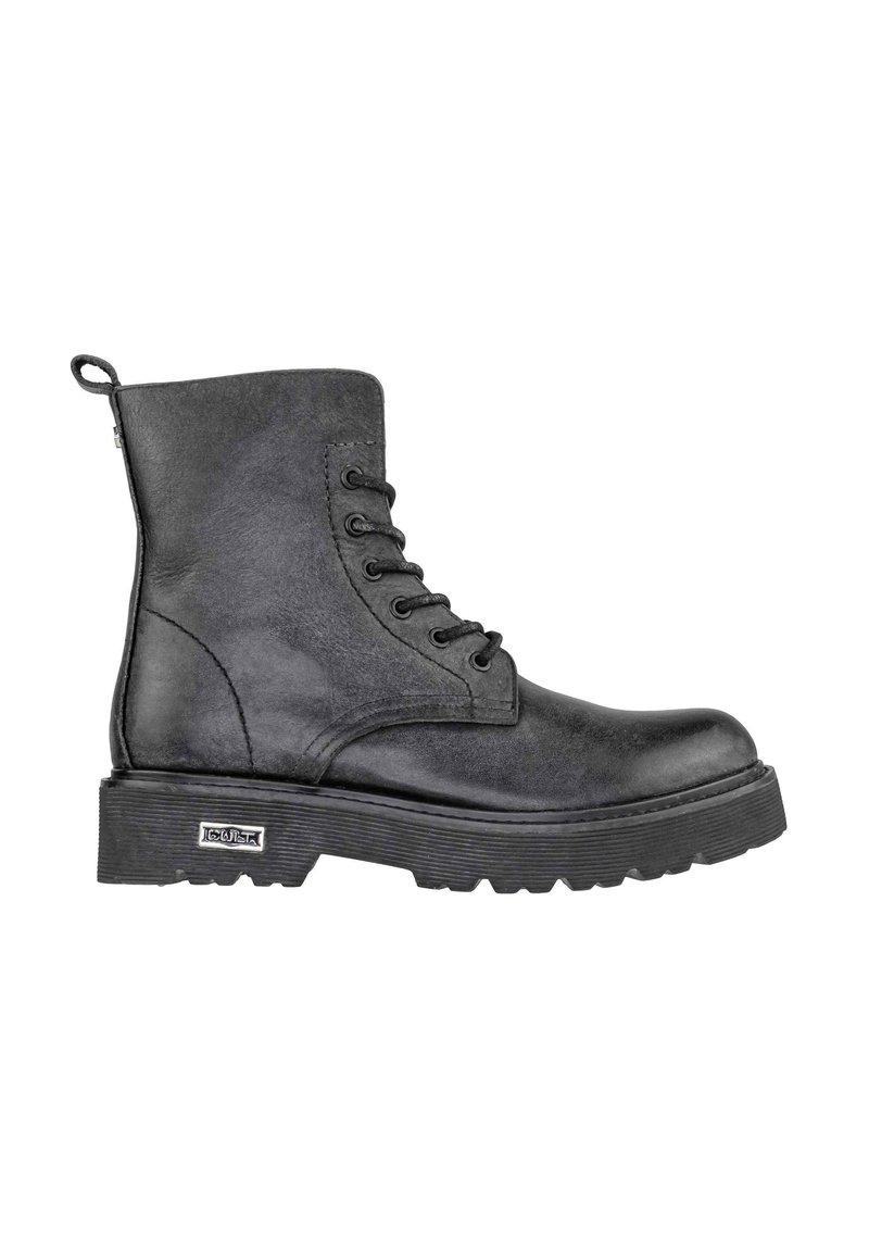 Cult SLASH USED - Stivaletti stringati - black