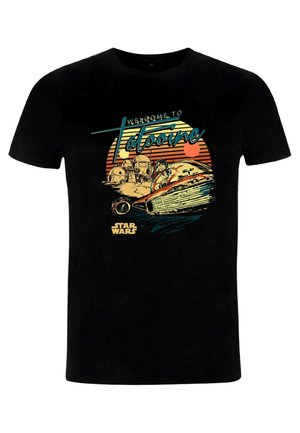 STAR WARS: CLASSIC VACATION SPOT UNISEX - T-shirt imprimé - black