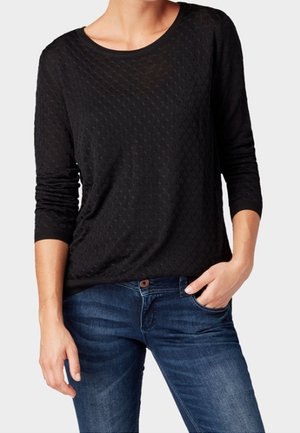 Strickpullover - black
